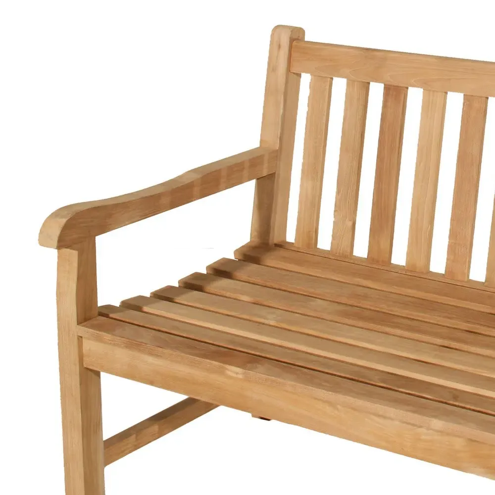 Illustration numéro 3 du produit Banc de jardin en bois teck