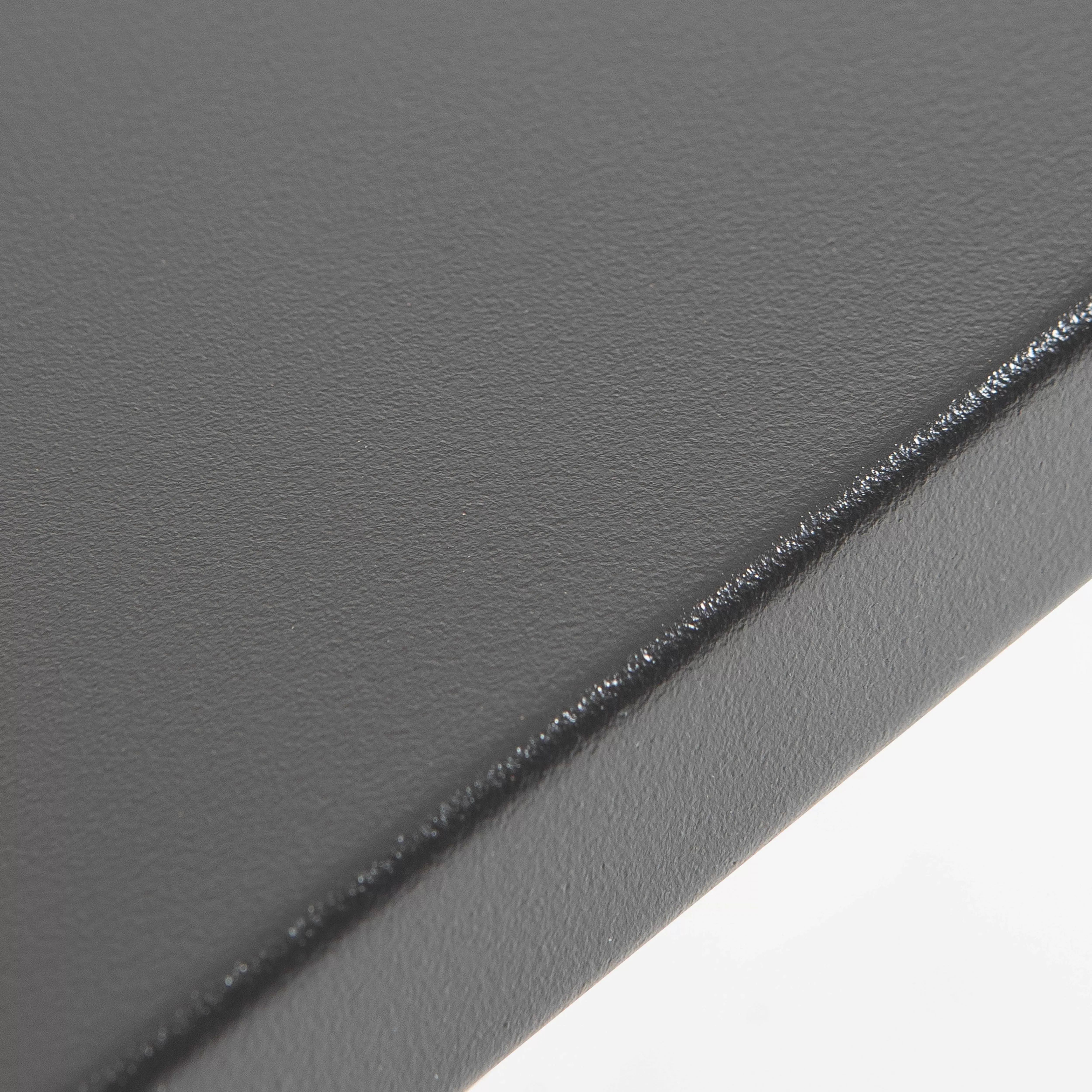 Illustration numéro 3 du produit Ensemble table de jardin carrée et 2 fauteuils acier gris