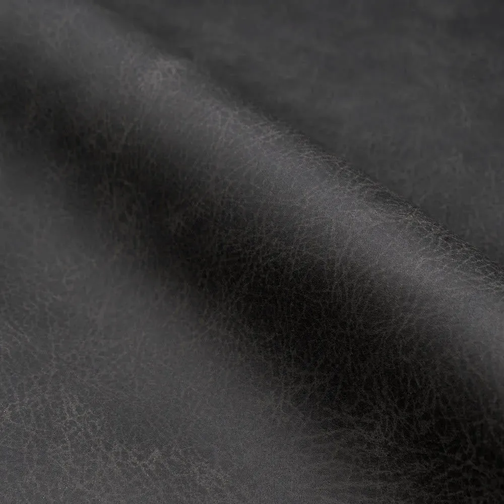 Illustration numéro 3 du produit Lot de 2 chaises pour îlot central 65 cm en cuir synthétique gris