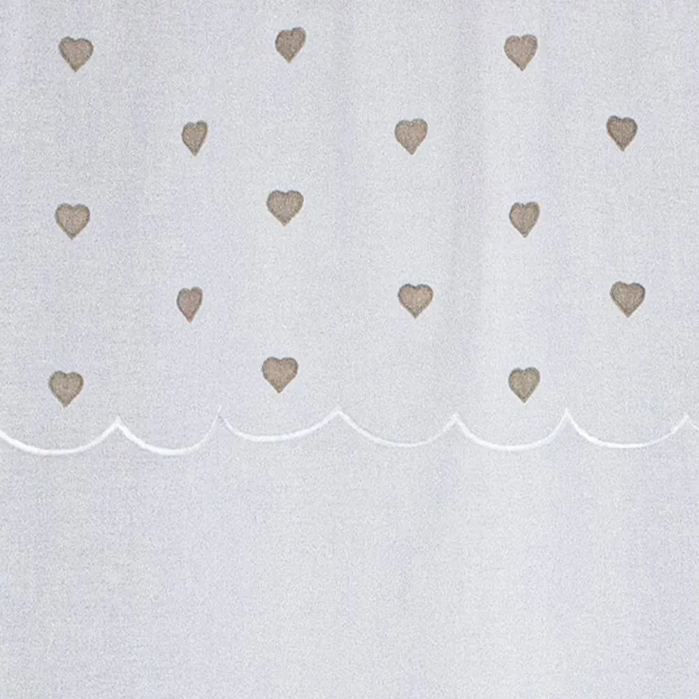 Illustration numéro 3 du produit Paire vitrages beige 60x90cm