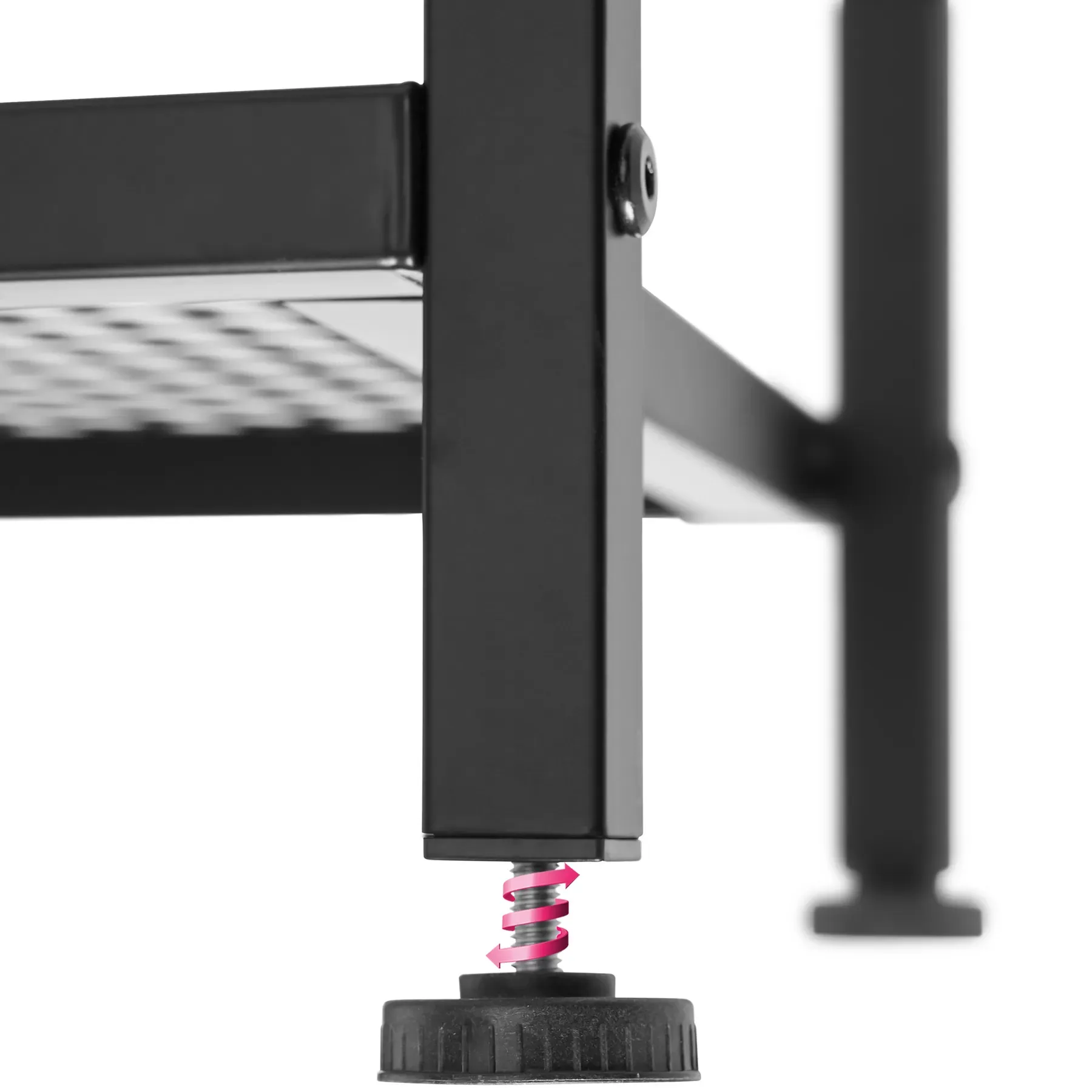 Illustration numéro 3 du produit Table d'appoint Style industriel 45,5 x 36 x 75,5 cm bois clair