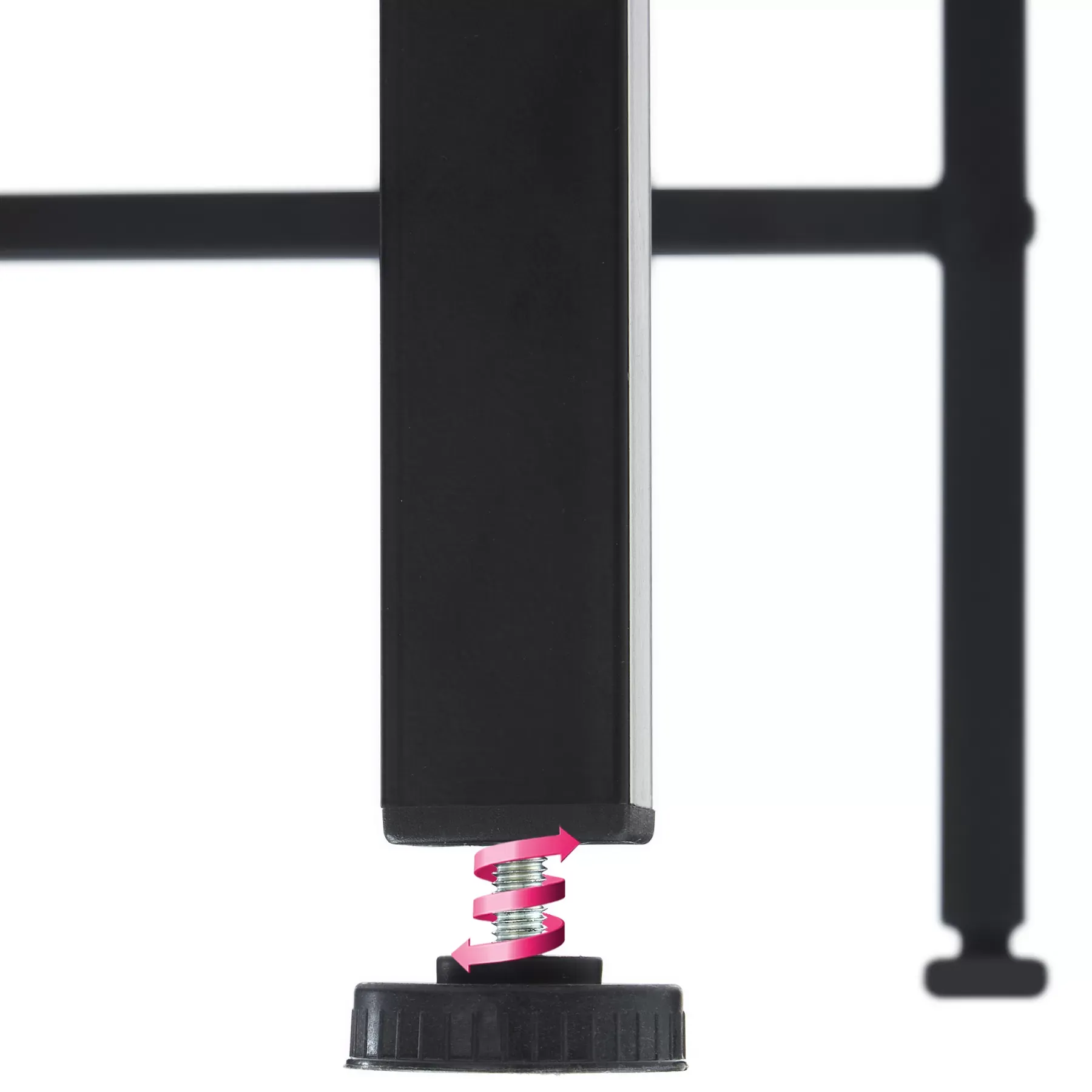 Illustration numéro 3 du produit Table de salle à manger Style industriel 120 x 75 x 75 cm Bois foncé