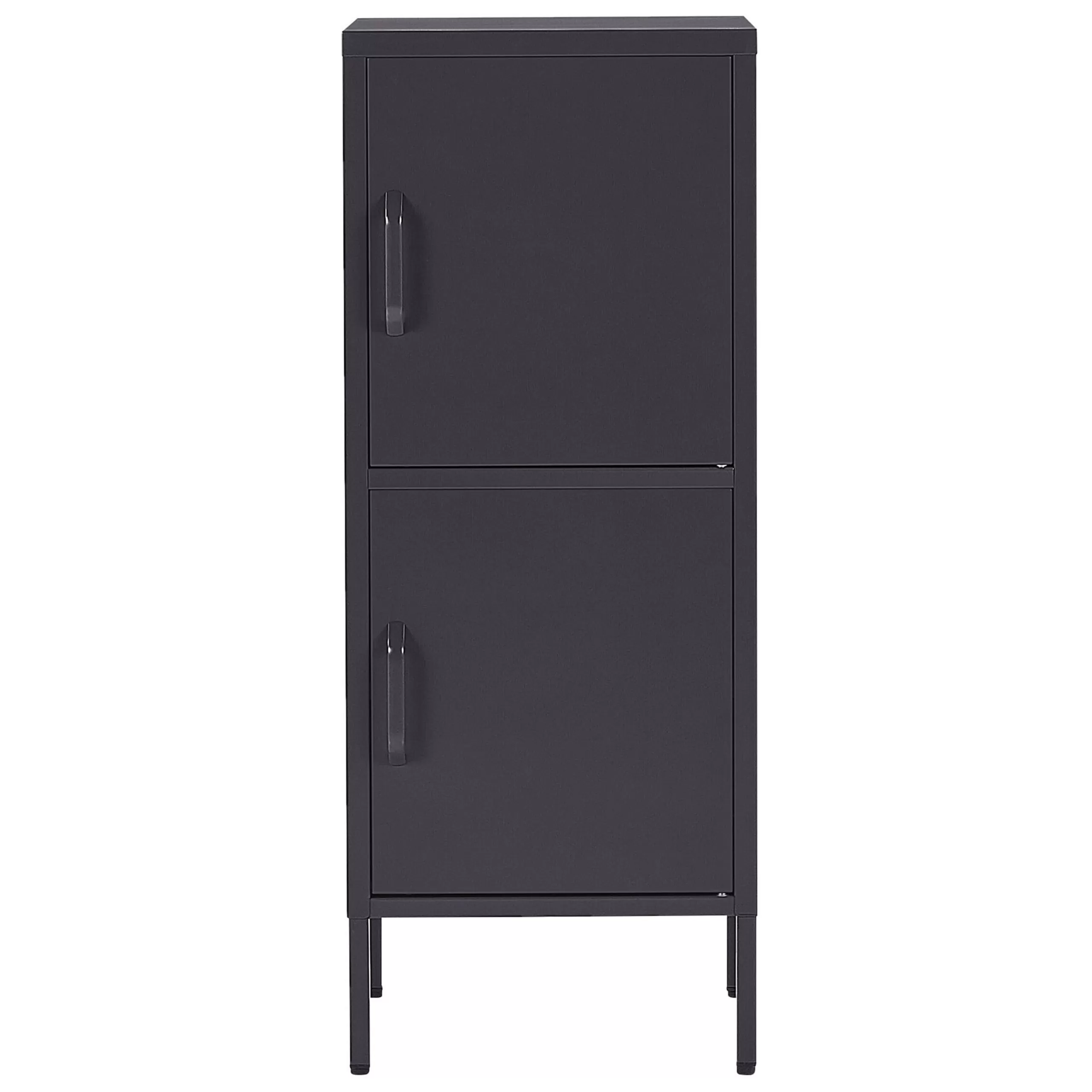 Illustration numéro 3 du produit Meuble de rangement métal noir