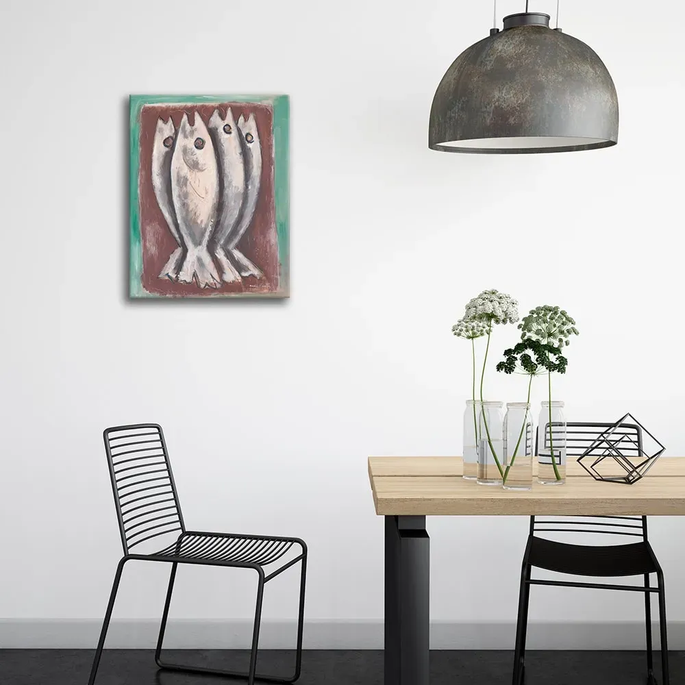 Illustration numéro 3 du produit Tableau - Sea Ghosts - Marsden Hartley 60x80cm