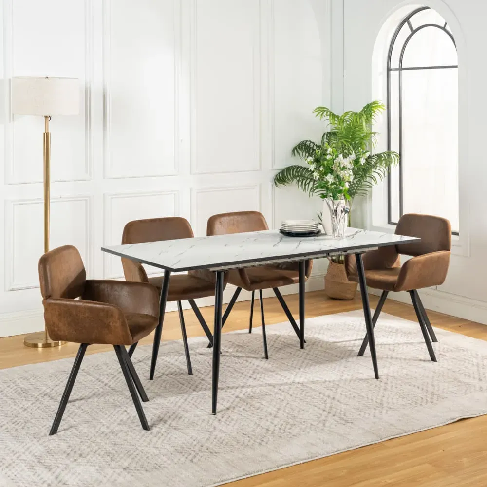 Illustration numéro 3 du produit Miroir mural rectangle style Scandinave noir 70x50cm