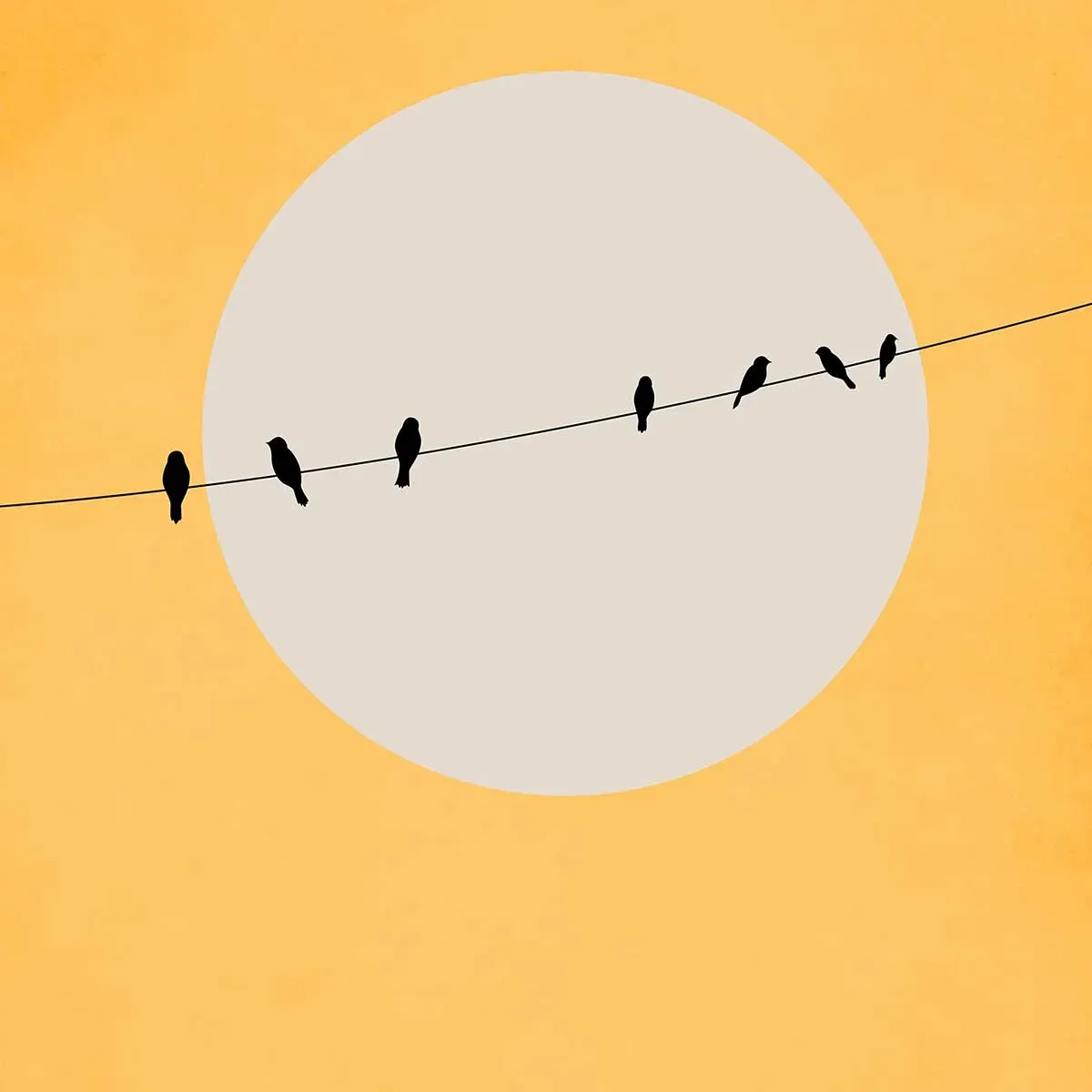 Illustration numéro 3 du produit Tableau abstrait depart electrique imprimé sur toile 60x90 cm