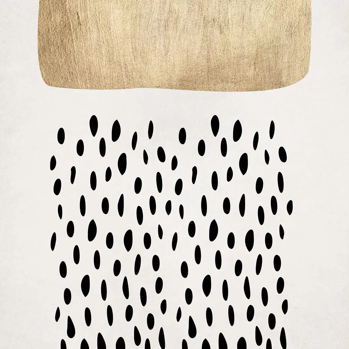 Illustration numéro 3 du produit Tableau abstrait N°5 Opus imprimé sur toile 60x90 cm