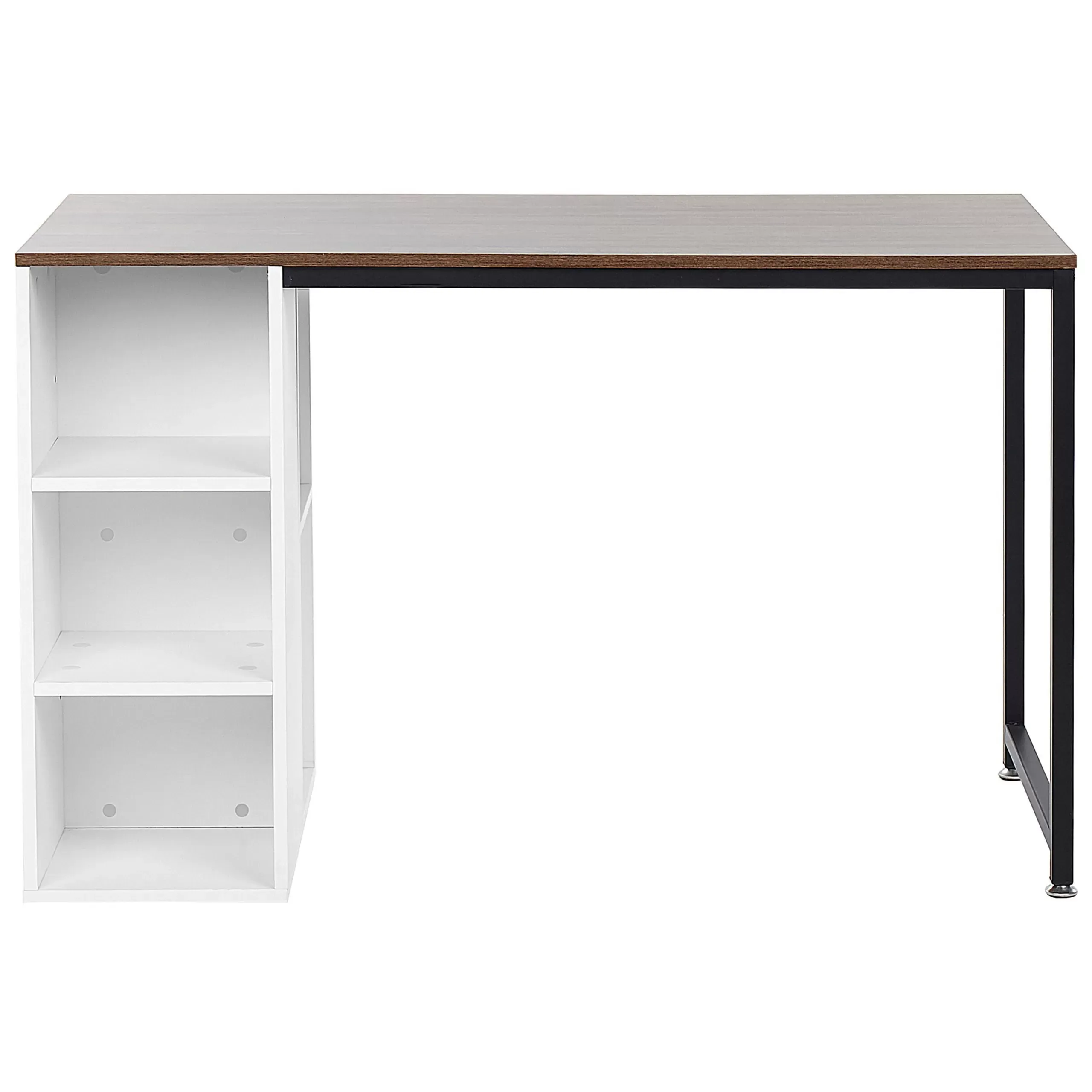 Illustration numéro 3 du produit Table de bureau marron blanc 120 cm 60 cm