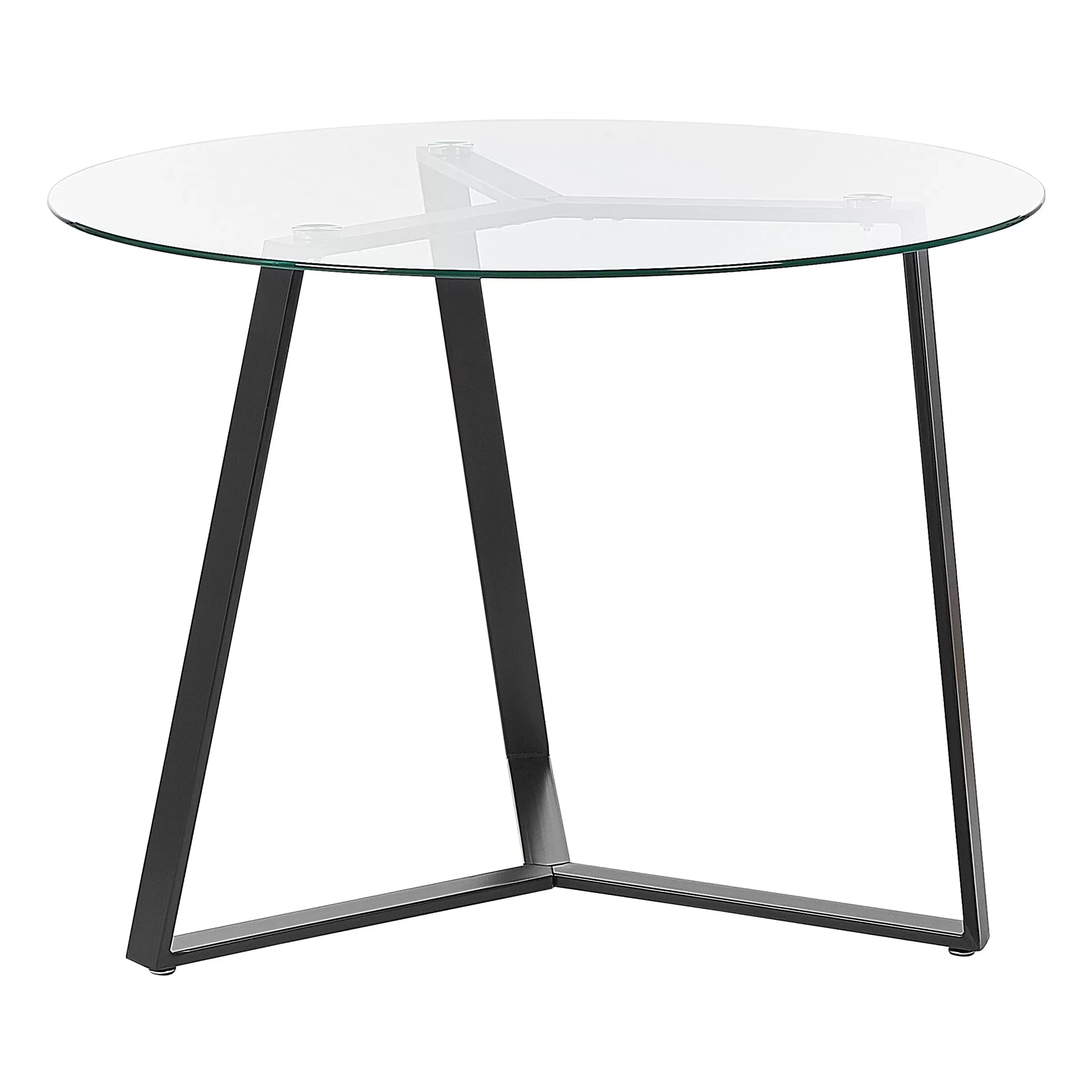 Illustration numéro 3 du produit Table de salle à manger en verre de sécurité 4 personnes L100