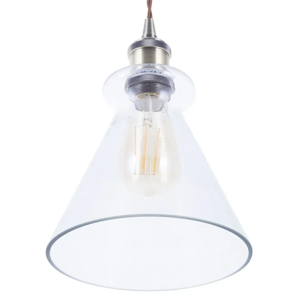 Illustration numéro 3 du produit Suspension d’intérieur verre transparent