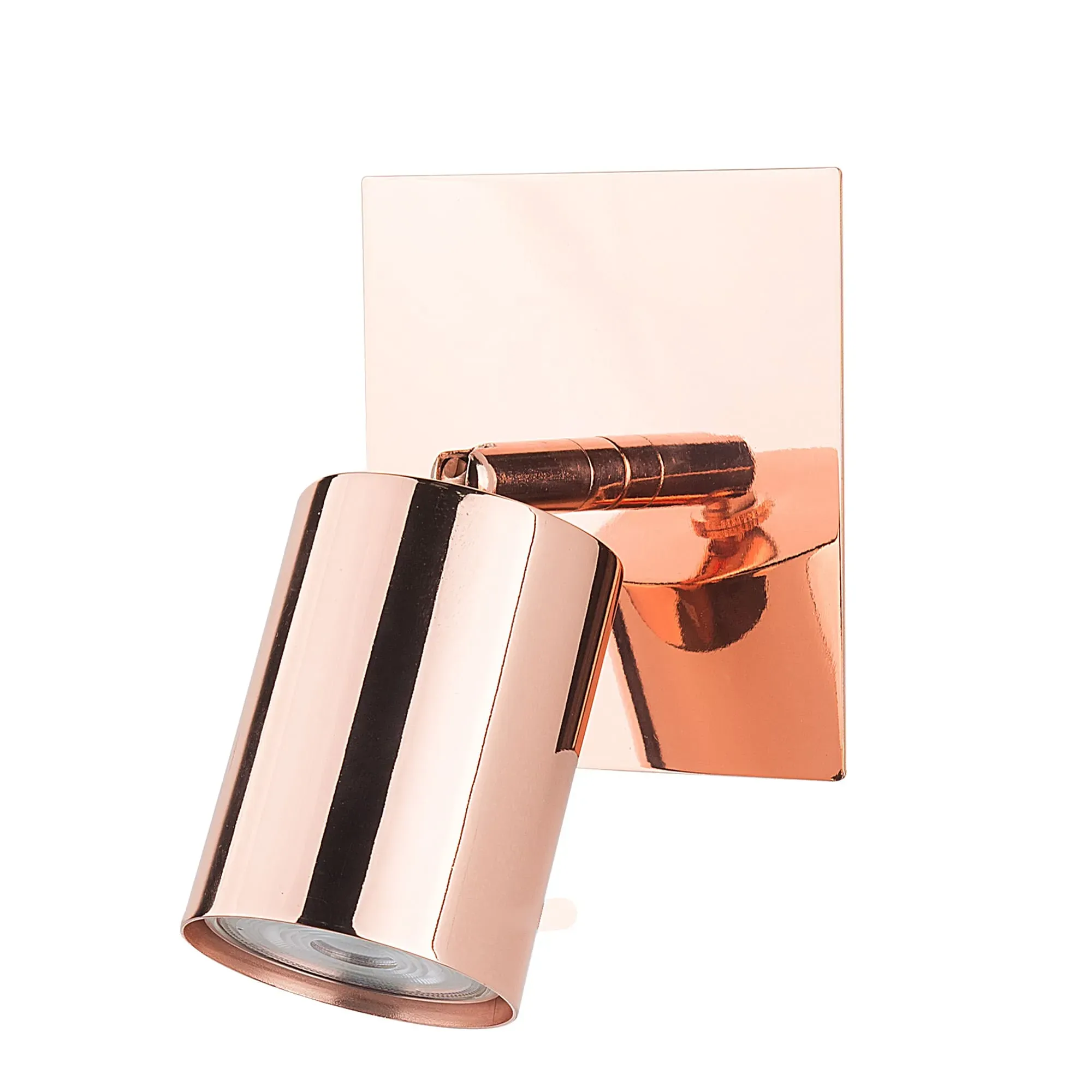 Illustration numéro 3 du produit Lot de 2 spots réglable métal cuivré