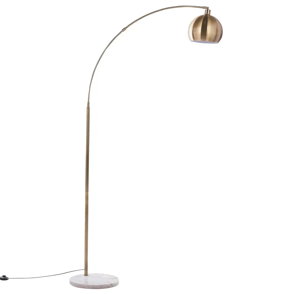 Illustration numéro 3 du produit Lampadaire métal laiton