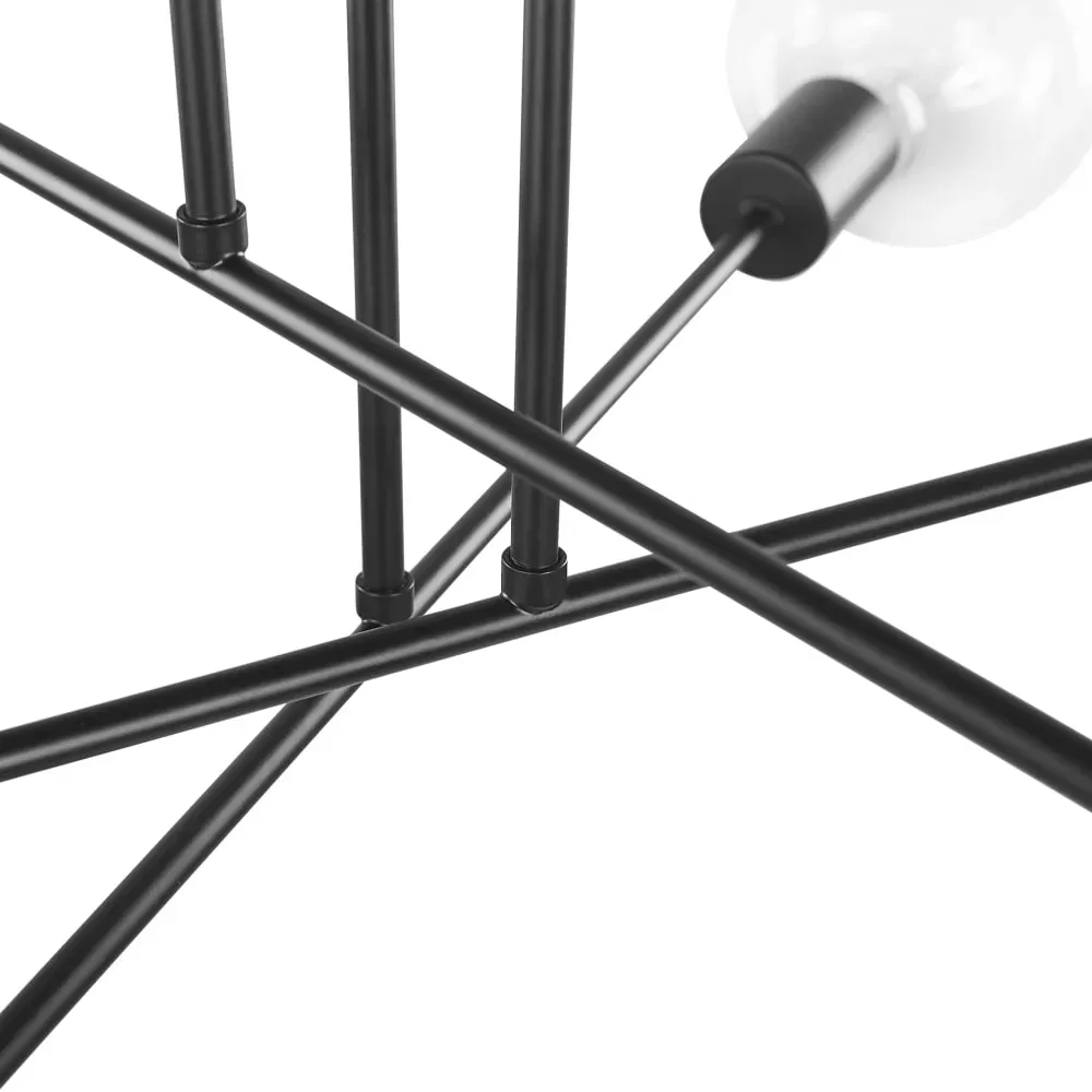 Illustration numéro 3 du produit Plafonnier métal noir