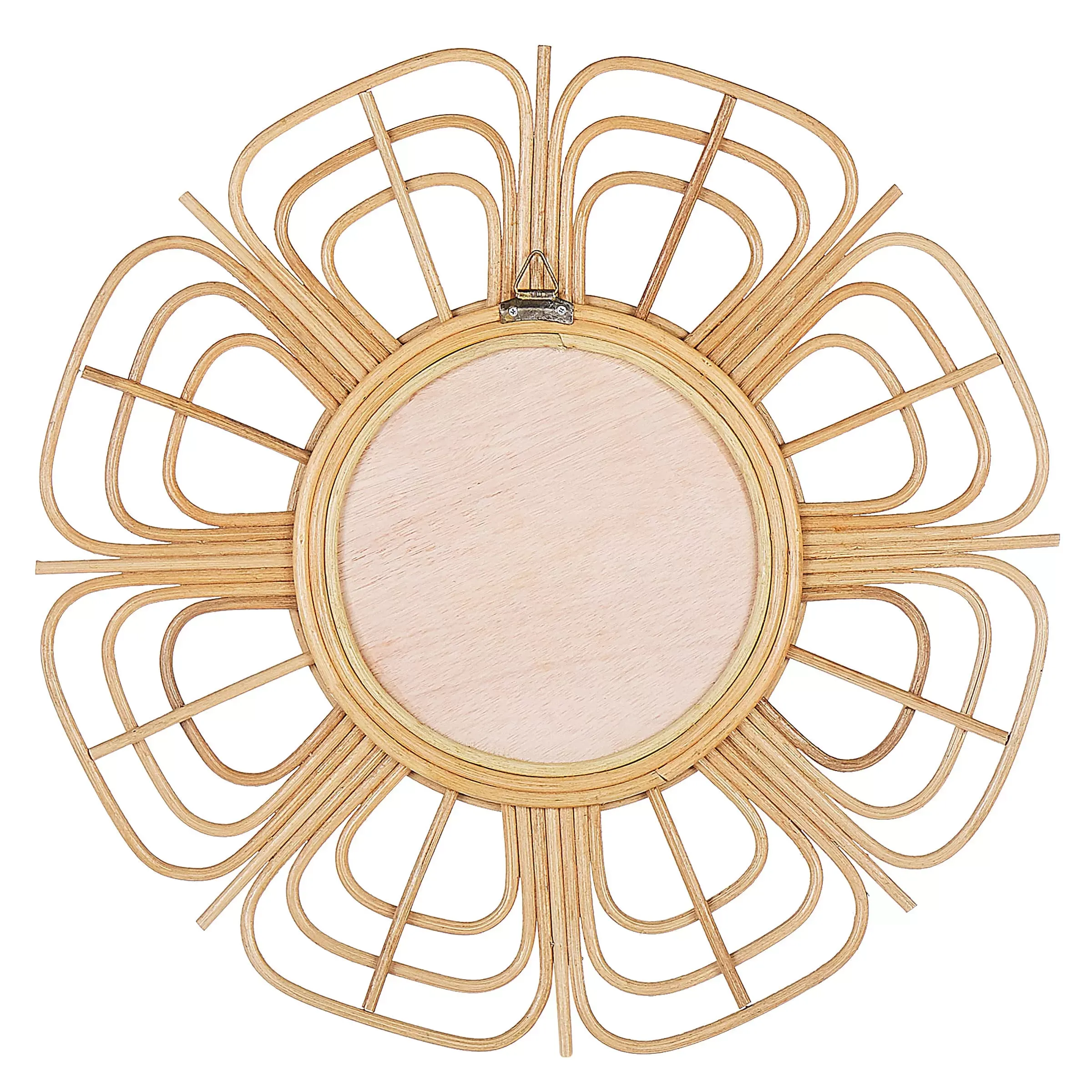 Illustration numéro 3 du produit Miroir en rotin naturel 60x60