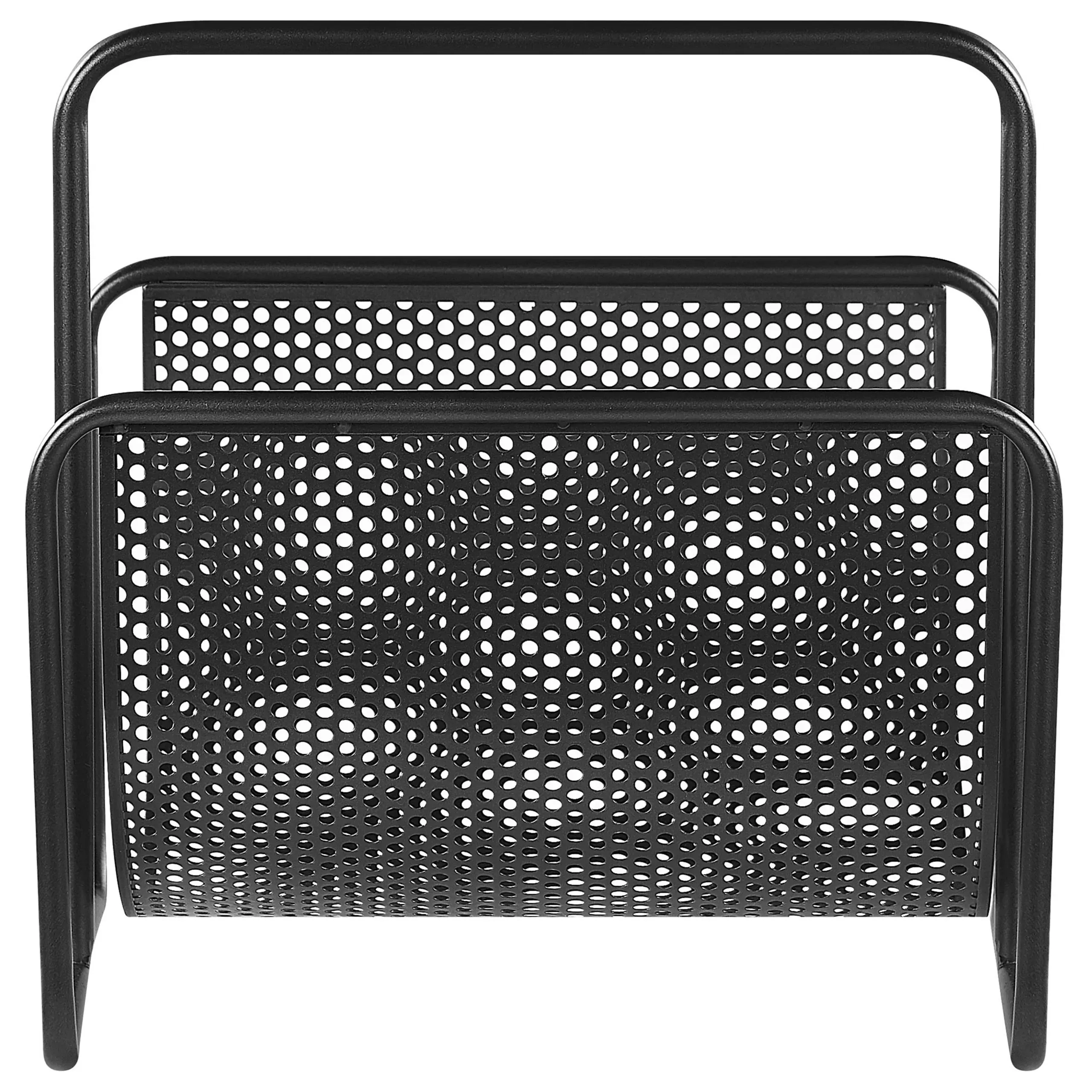 Illustration numéro 3 du produit Porte-journaux métal noir