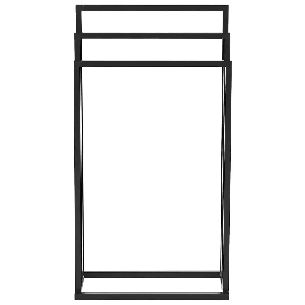 Illustration numéro 3 du produit Porte-serviettes métal noir