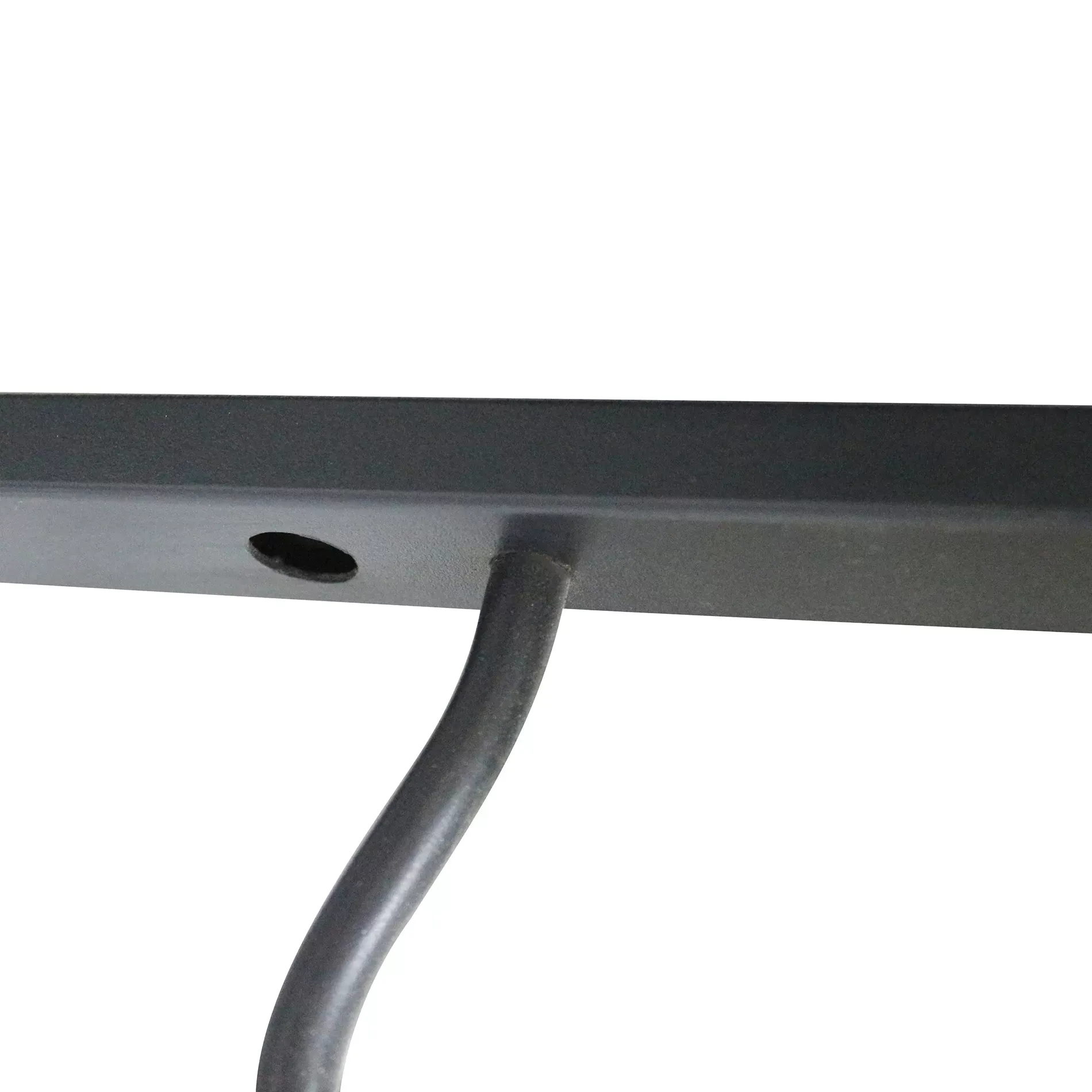 Illustration numéro 3 du produit Porte-bouteilles mural pour 18 bouteilles en métal noir