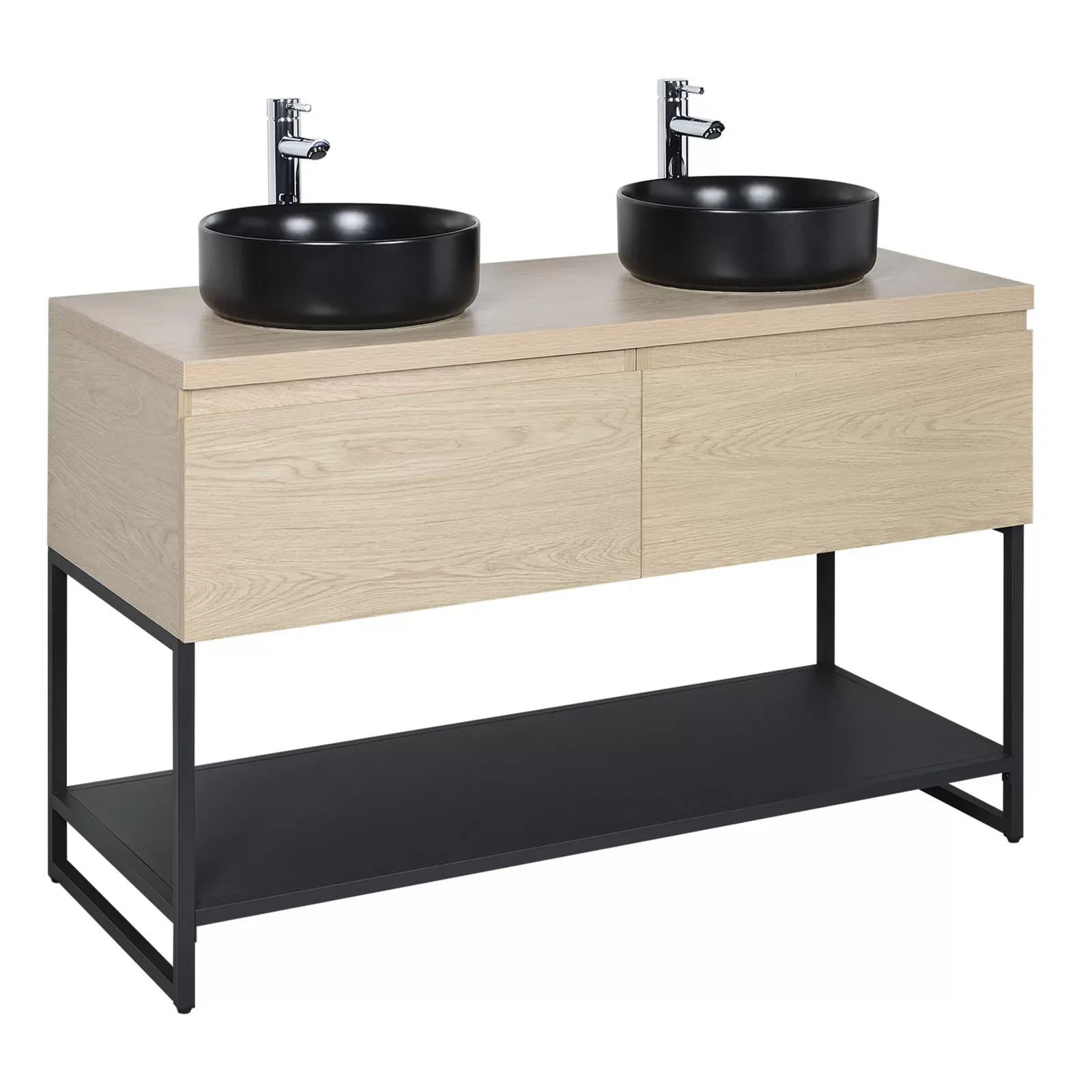 Illustration numéro 3 du produit Structure en métal piètement sous vasque 120 cm WILL