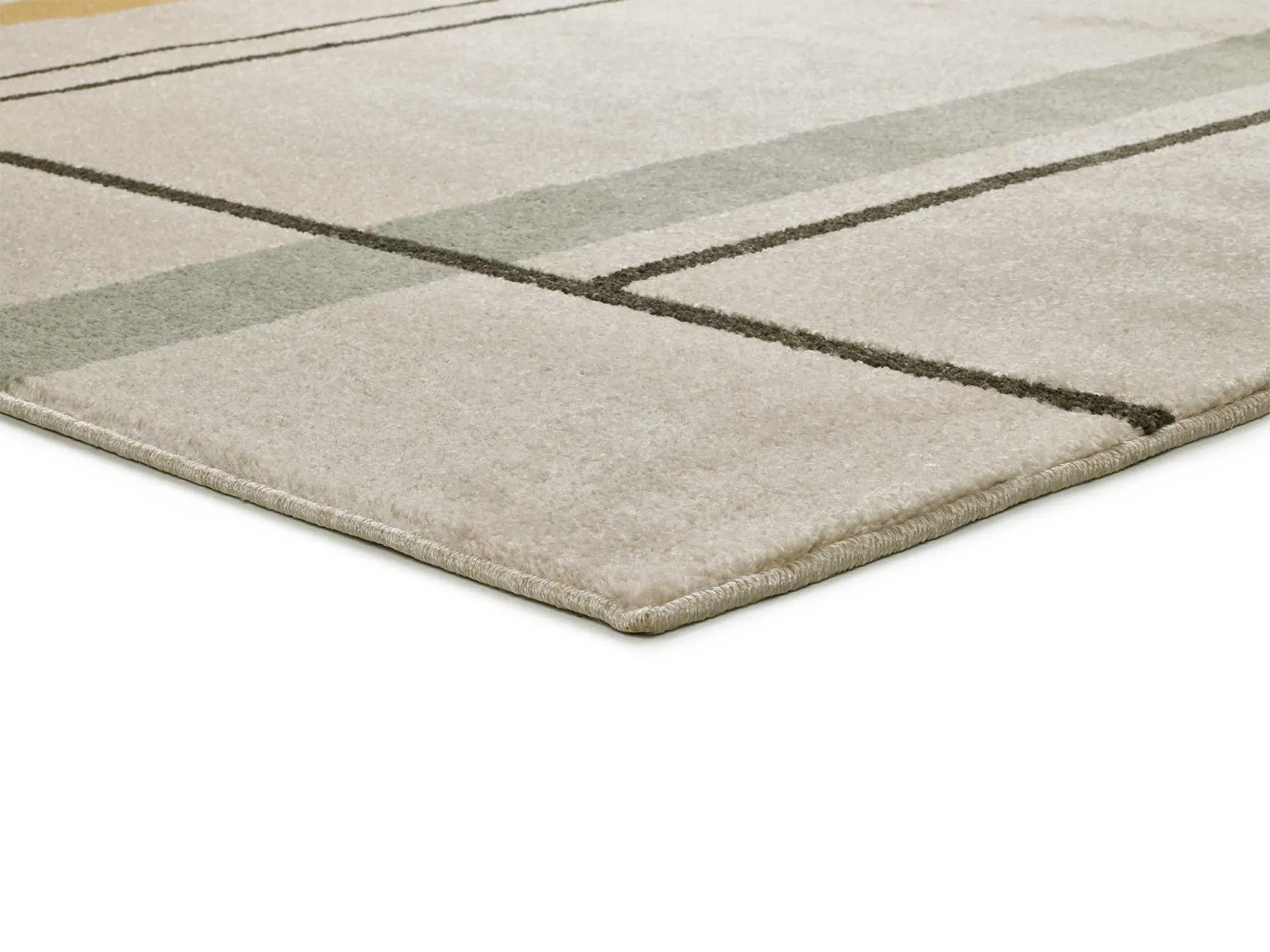 Illustration numéro 3 du produit Tapis scandinave beige/multicolore 120x170 cm