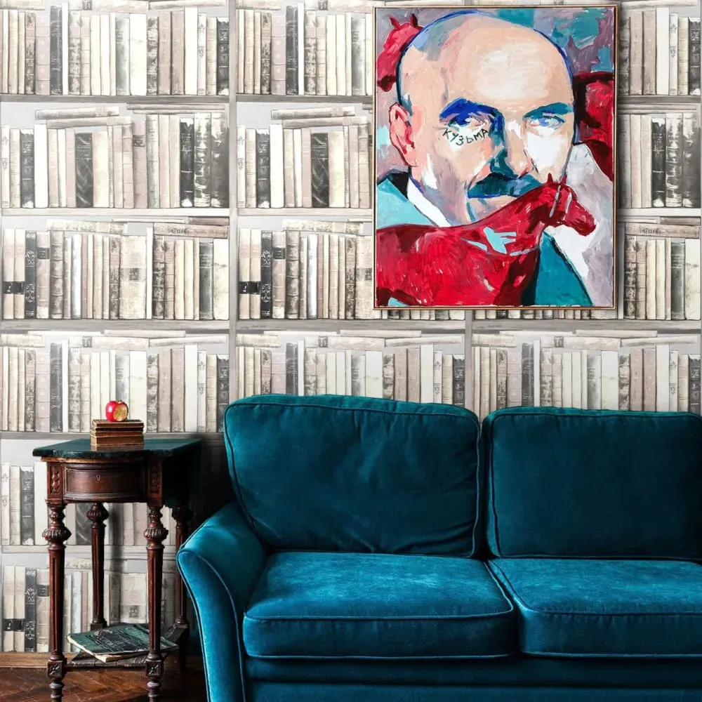 Illustration numéro 3 du produit Papier Peint Livres Blancs,papier écologique fin,200x280cm,8 feuilles