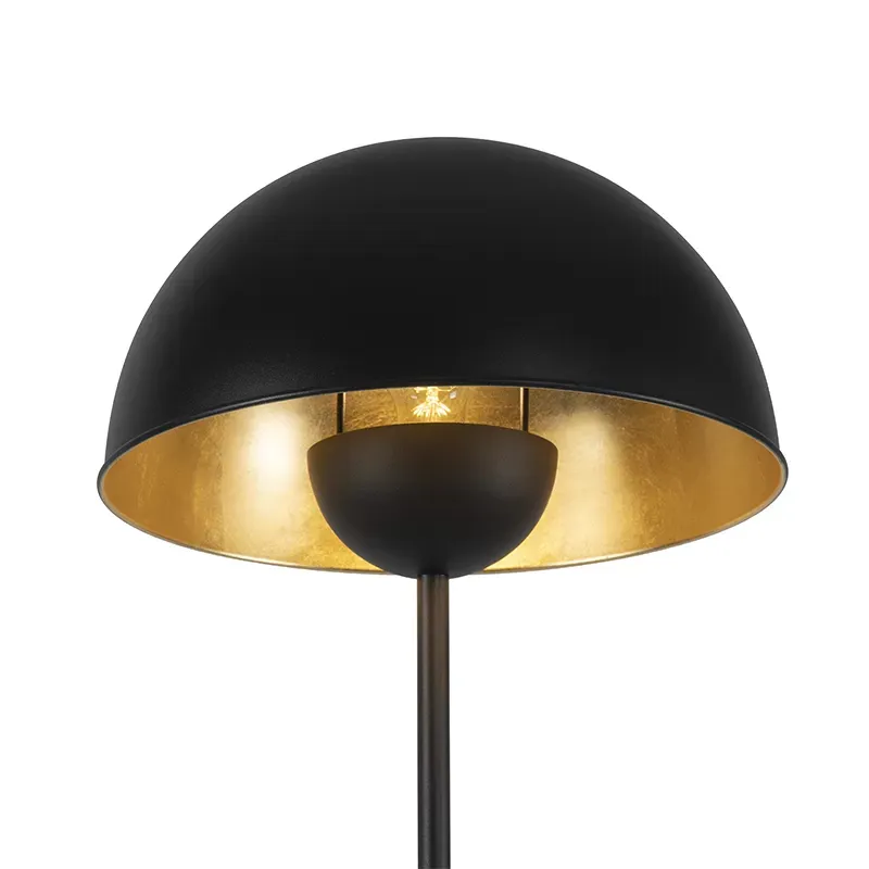 Illustration numéro 3 du produit Lampadaire en acier noir