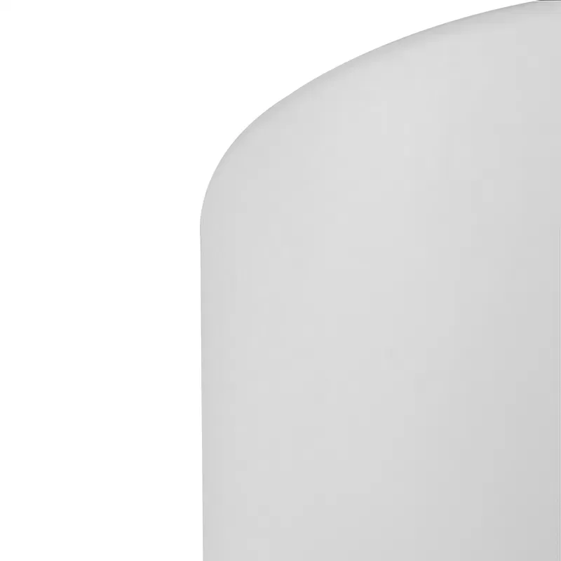 Illustration numéro 3 du produit Abat-jour en tissu blanc