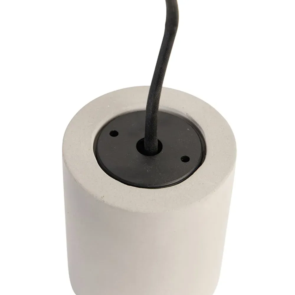 Illustration numéro 3 du produit Spot plafond en pierre/béton gris