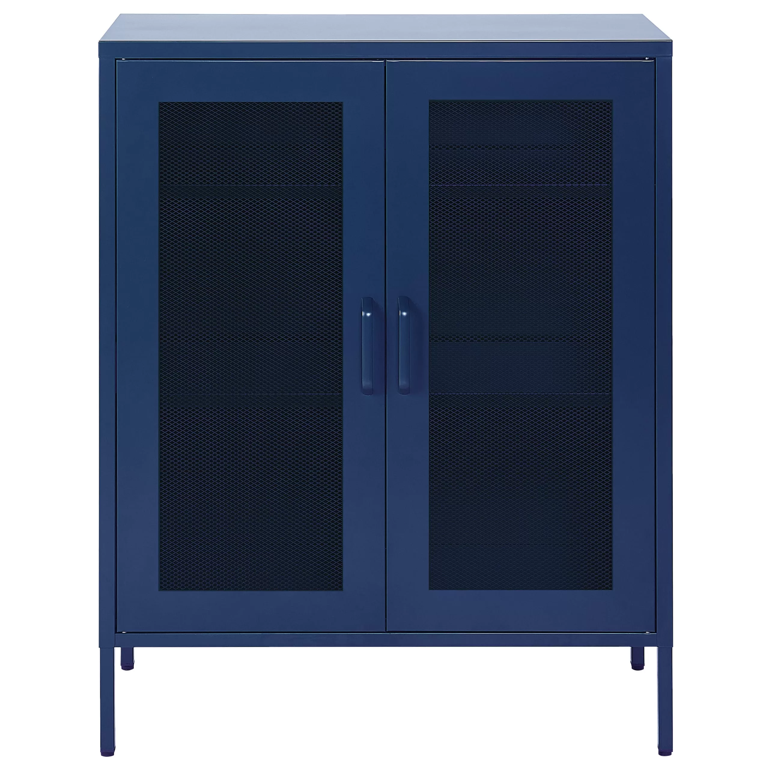 Illustration numéro 3 du produit Armoire métal bleu marine