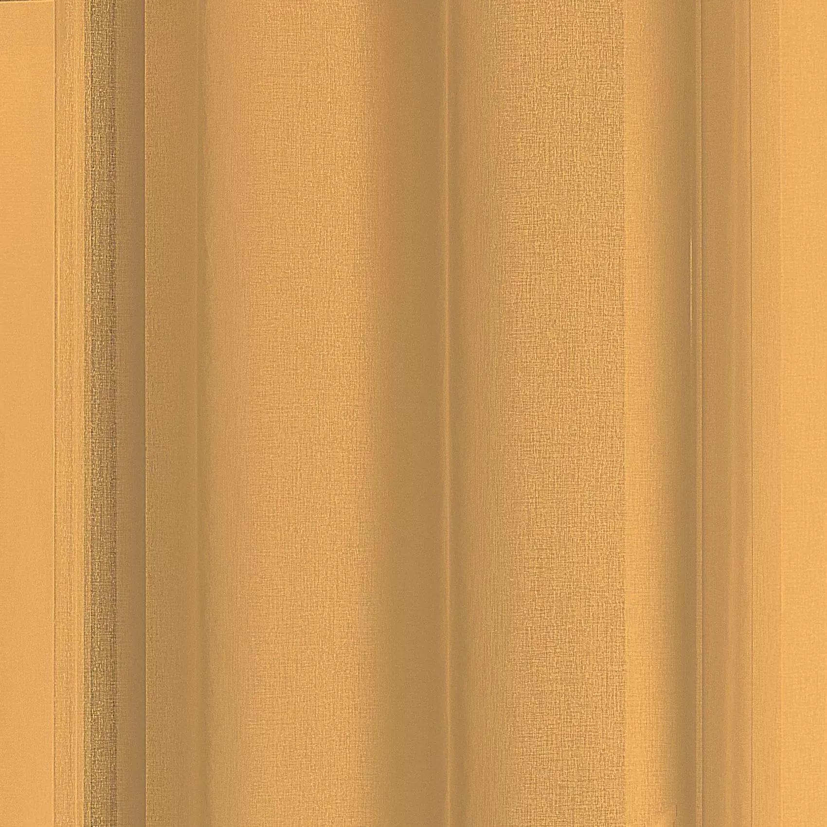 Illustration numéro 3 du produit Voilage à anneaux noirs amovibles polyester jaune ocre 140x240 cm