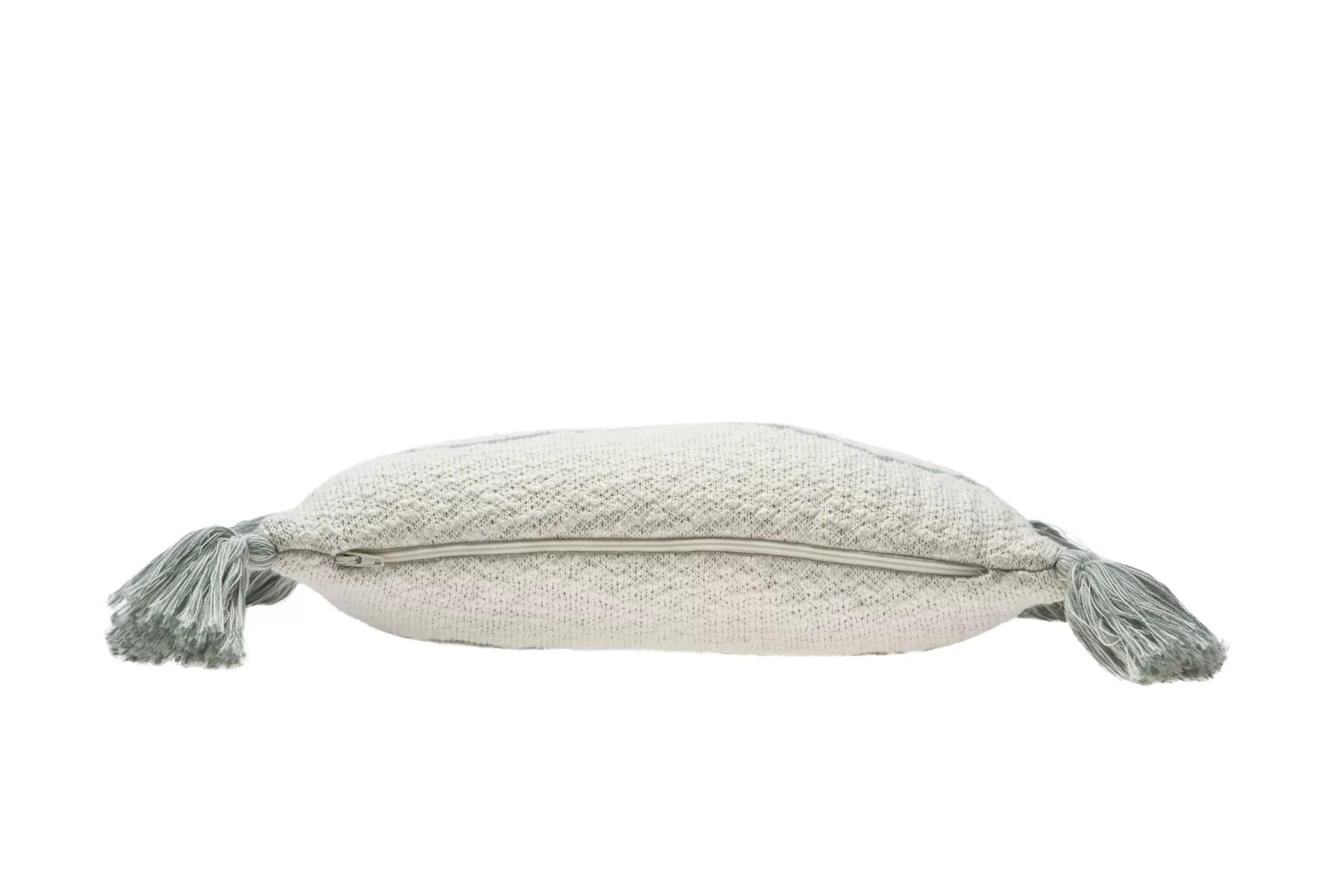 Illustration numéro 3 du produit Coussin en coton bleu 25x40