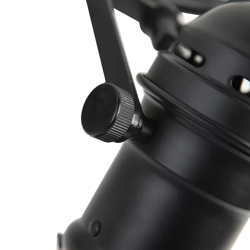 Illustration numéro 3 du produit Spot plafond en acier inoxydable noir