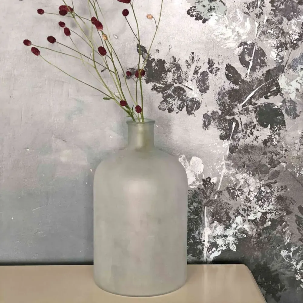 Illustration numéro 3 du produit Bonbonne en verre dépoli bouteille