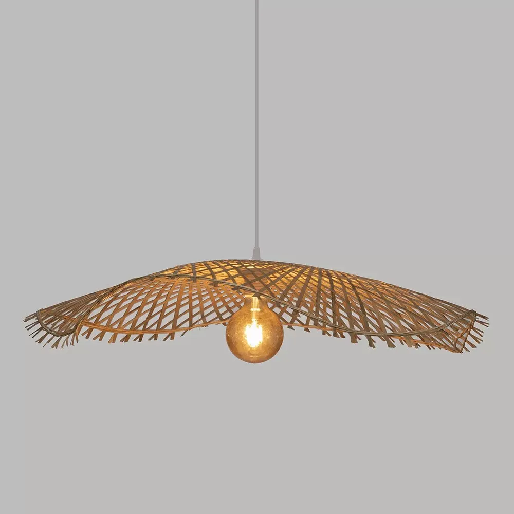 Illustration numéro 3 du produit Suspension bambou Tess naturel D75