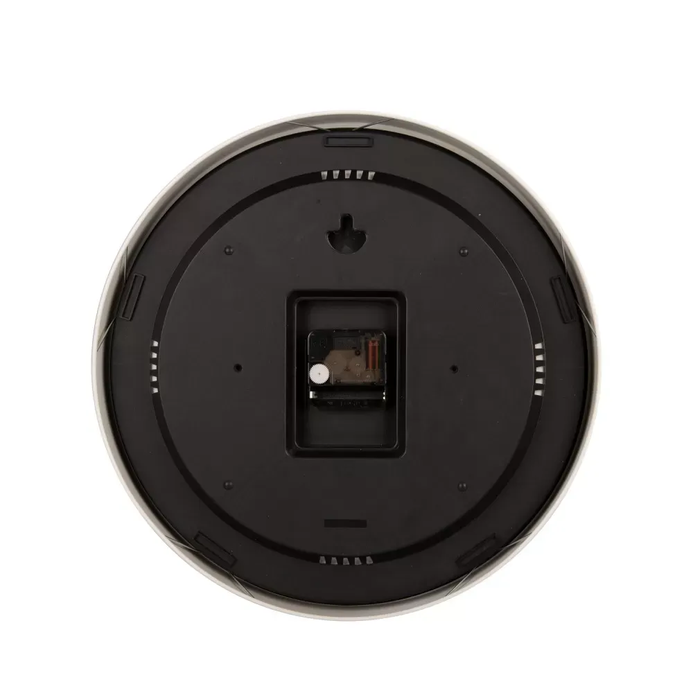 Illustration numéro 3 du produit Horloge murale fer blanc Ø35cm