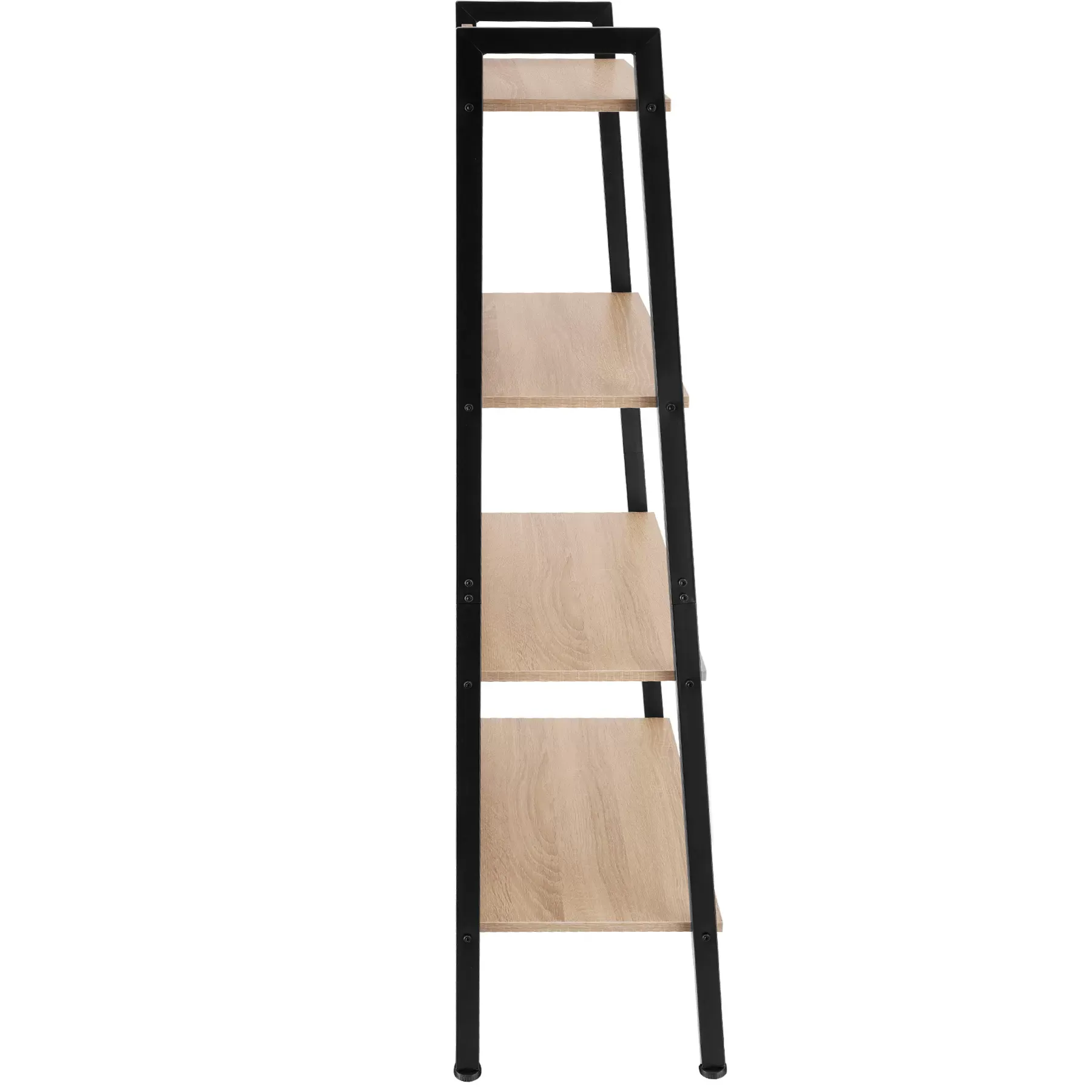 Illustration numéro 3 du produit Étagère Style industriel anti-basculement 575x34x138 cm bois clair