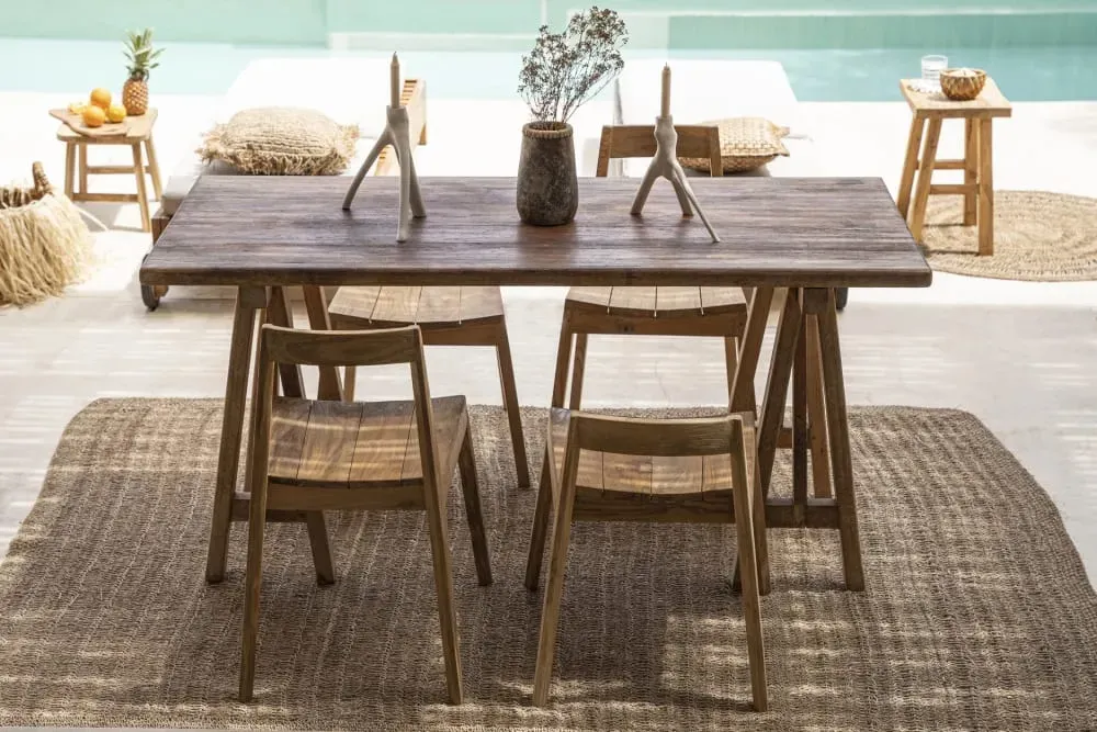 Illustration numéro 3 du produit Vase en terre cuite antique gris h22