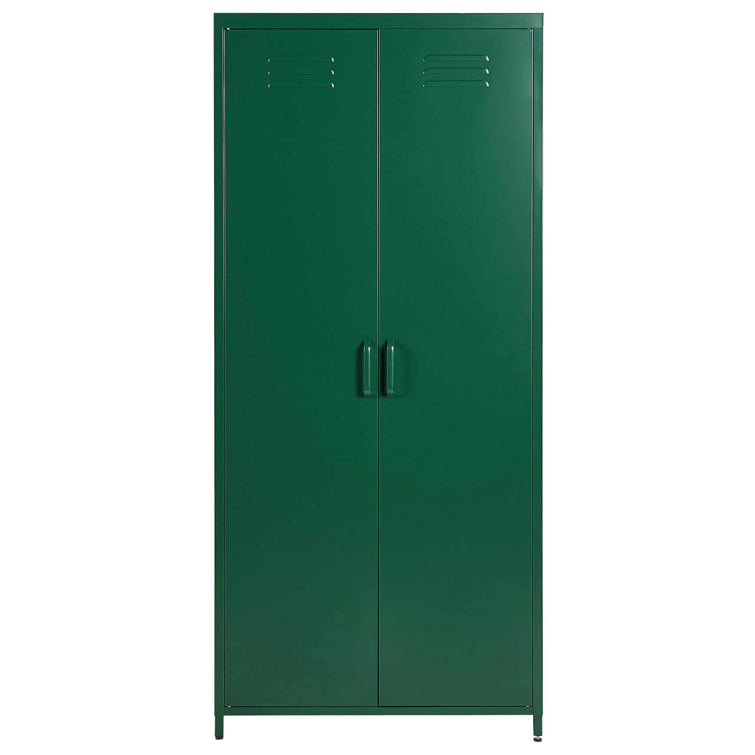 Illustration numéro 3 du produit Meuble de rangement  métal vert