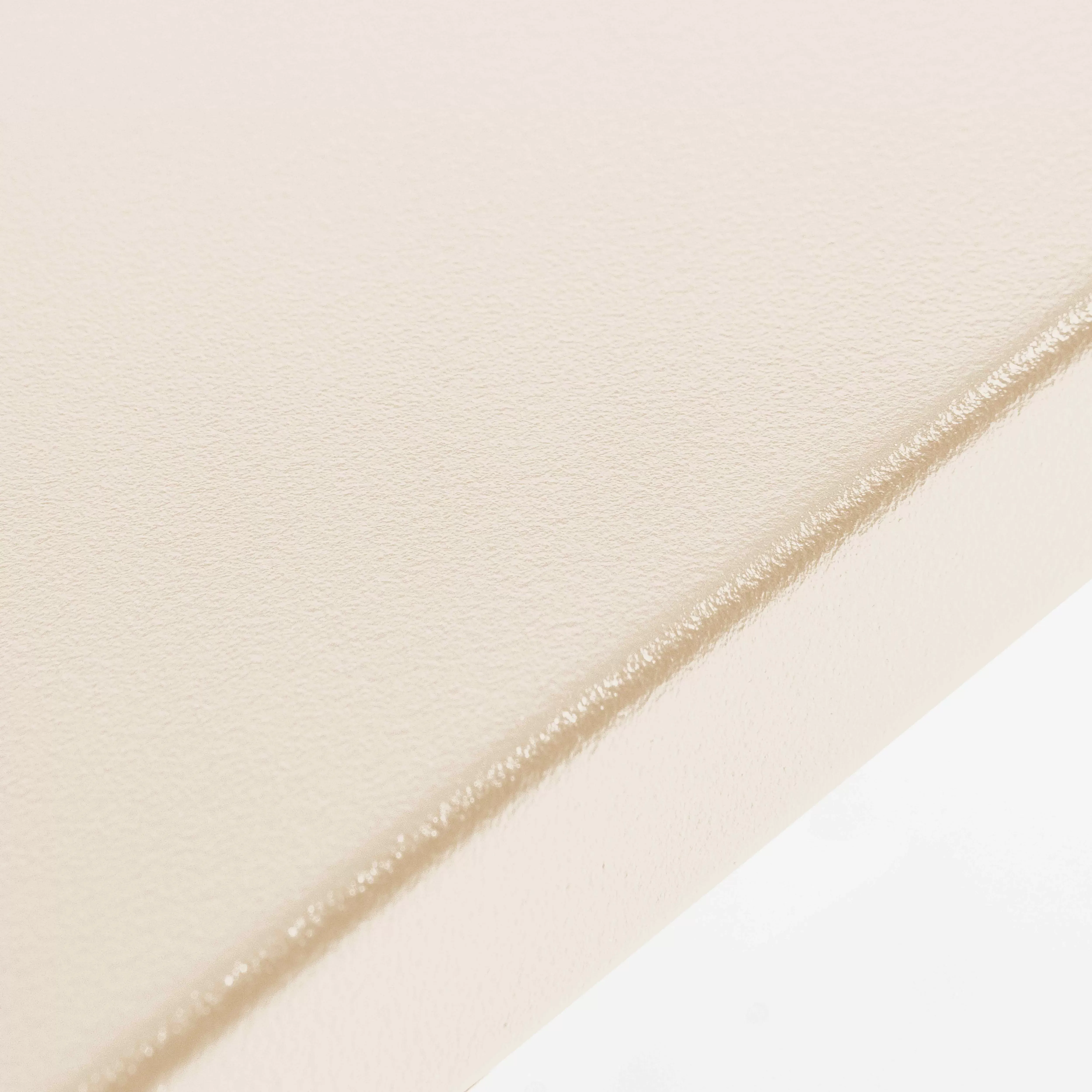 Illustration numéro 3 du produit Ensemble table de jardin carrée et 2 fauteuils acier ivoire