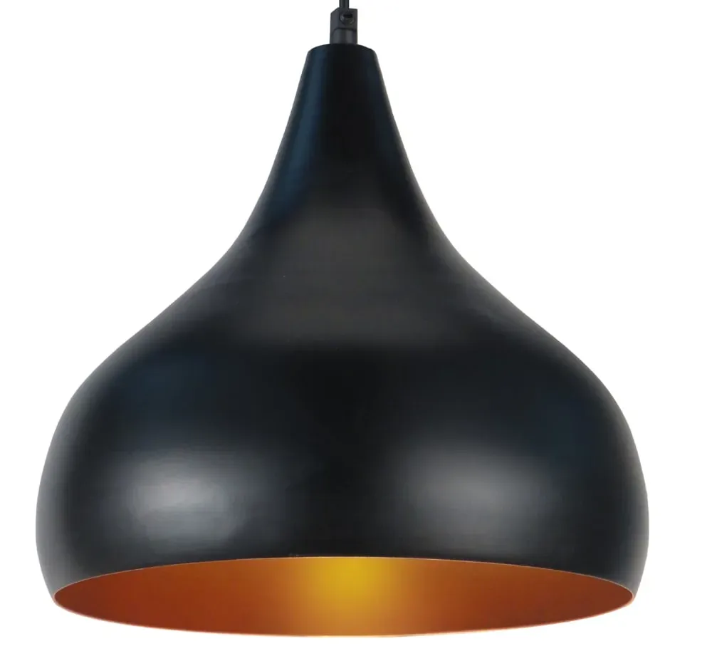 Illustration numéro 3 du produit Suspension  métal,Noir ,H85xD27xP27cm