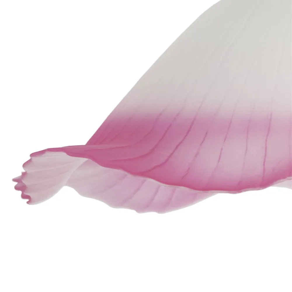 Illustration numéro 3 du produit Suspension  verre,Rose ,H70xD36xP36cm