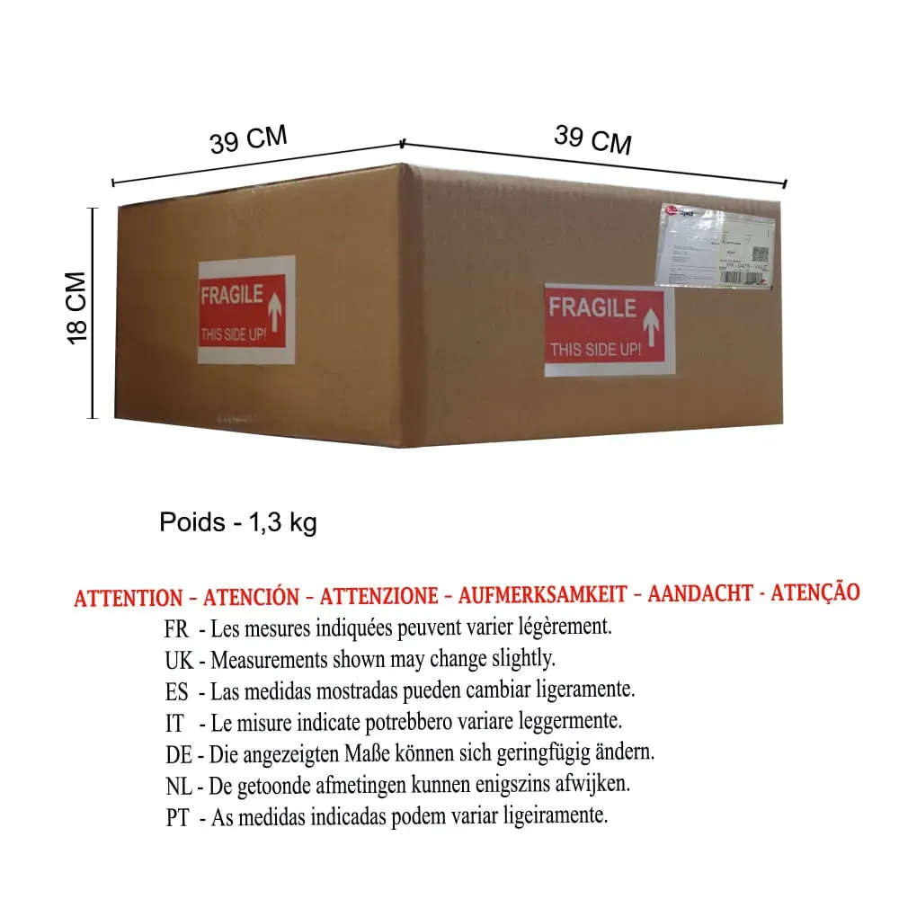 Illustration numéro 3 du produit Suspension  bois,Blanc   ,H60x D 10xP10cm