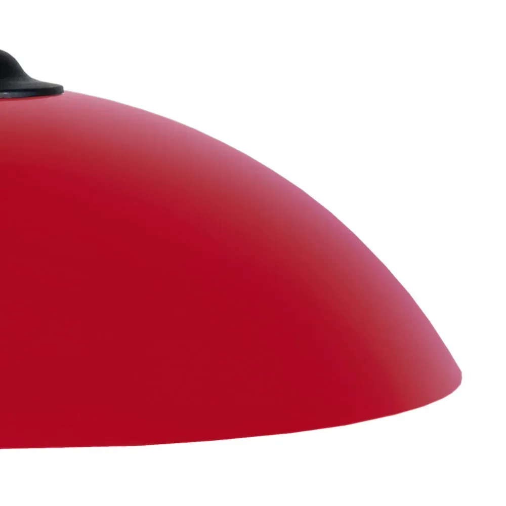 Illustration numéro 3 du produit Suspension  métal,Rouge ,H68x D29,5xP29,5cm