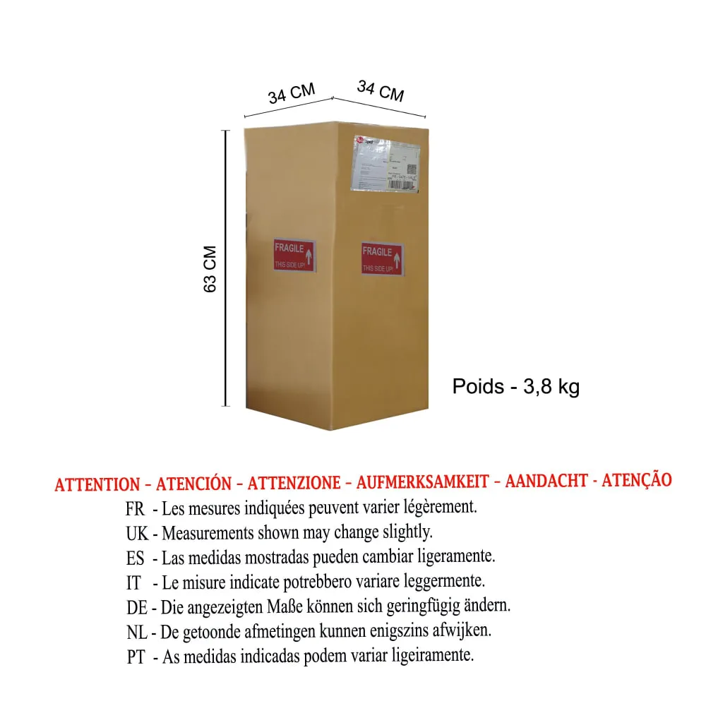 Illustration numéro 3 du produit Lampadaire liseuse  métal,Aluminium,H157xD30x P42 cm
