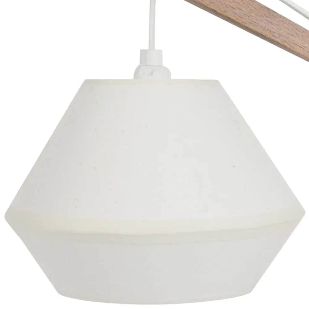 Illustration numéro 3 du produit Lampes à poser  bois,naturel,H35xD29xP29 cm