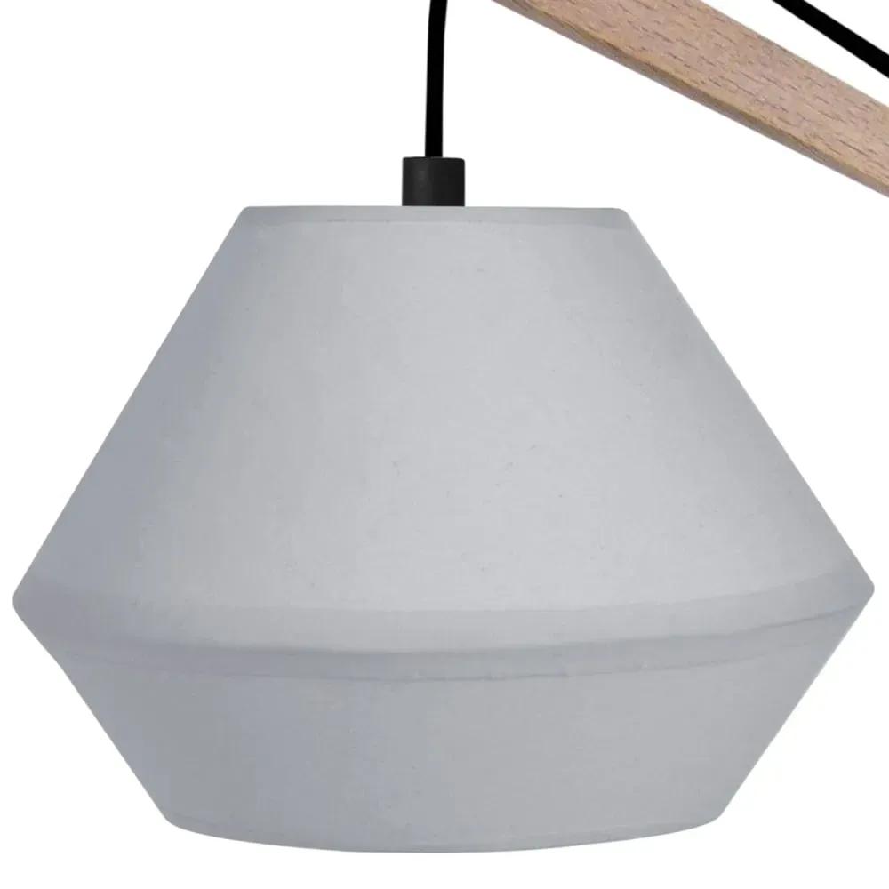 Illustration numéro 3 du produit Lampes à poser  bois,naturel,H35xD 29xP29cm