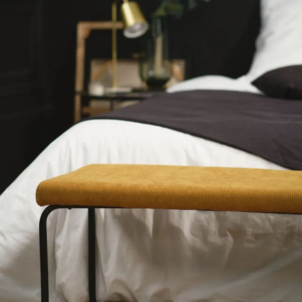 Illustration numéro 3 du produit Banc en velours côtelé  TU