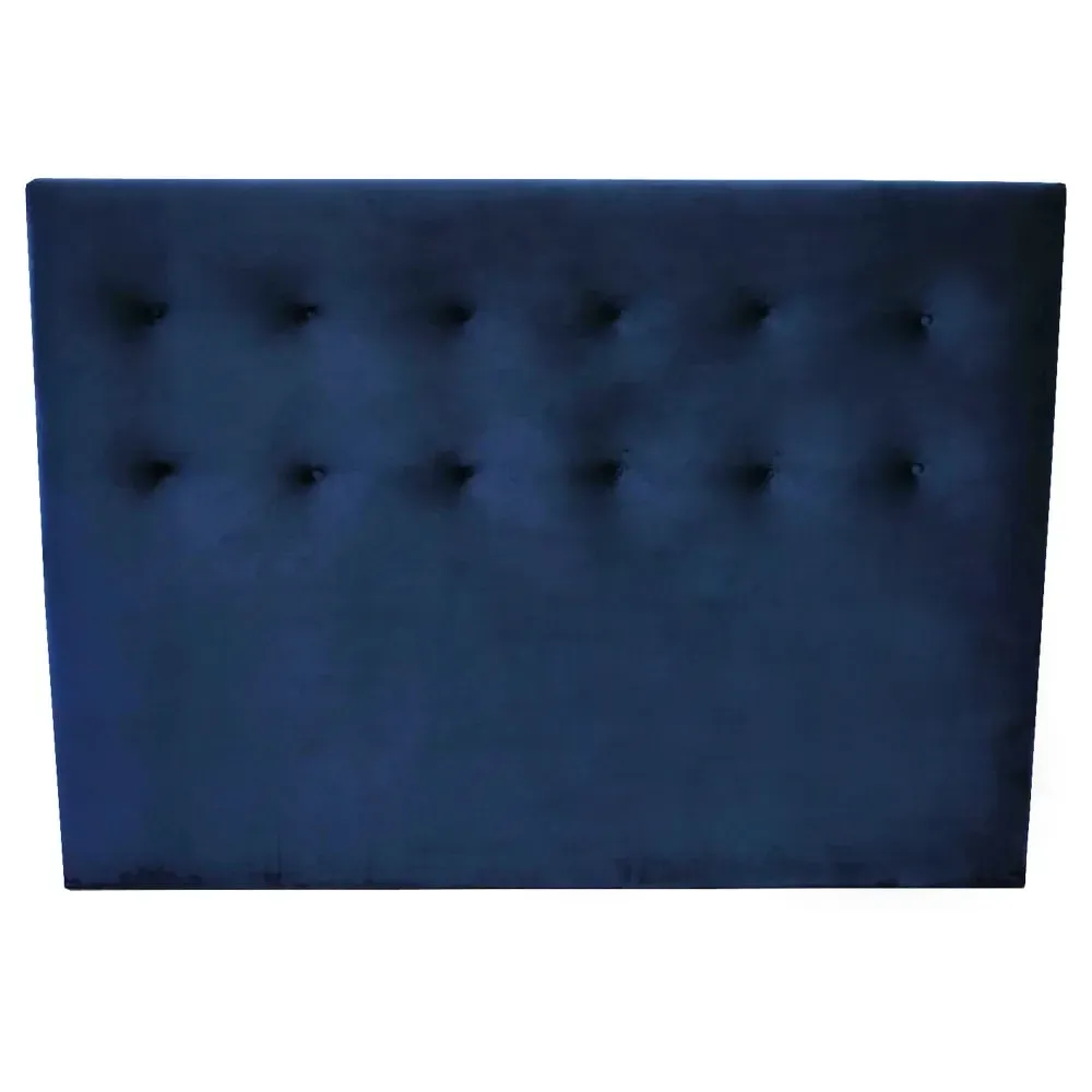 Illustration numéro 3 du produit Tete lit capitonnée 160x115 bleu