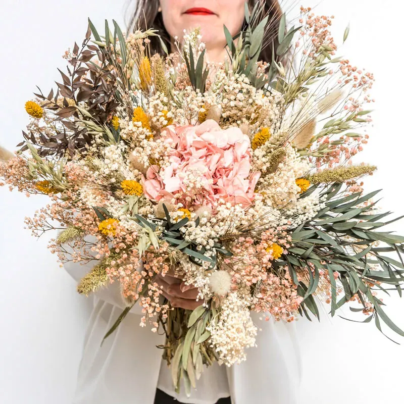 Illustration numéro 3 du produit Bouquet de fleurs séchées L EMMA