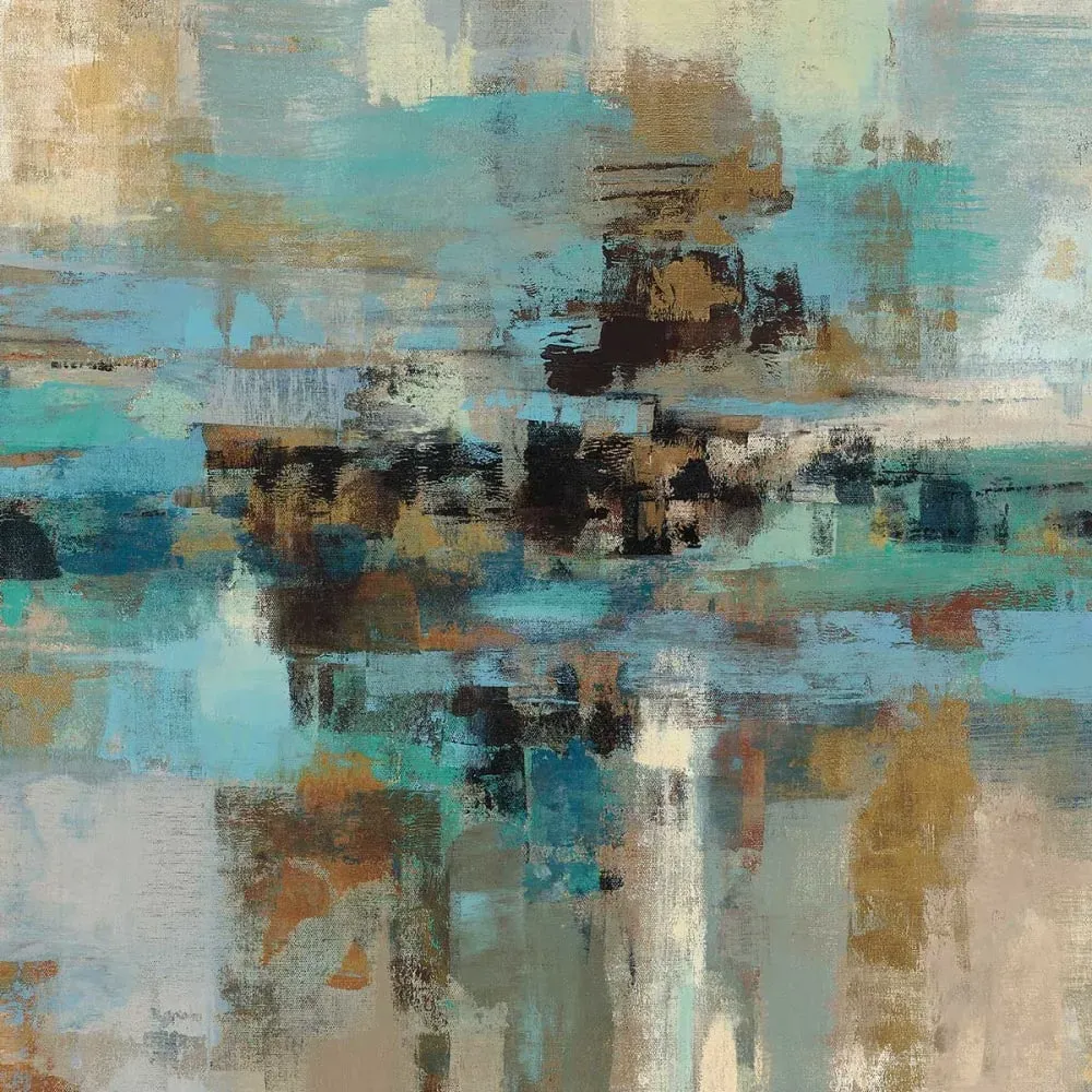 Illustration numéro 3 du produit Tableau moderne murale Fjord imprimé sur toile 90x60 cm