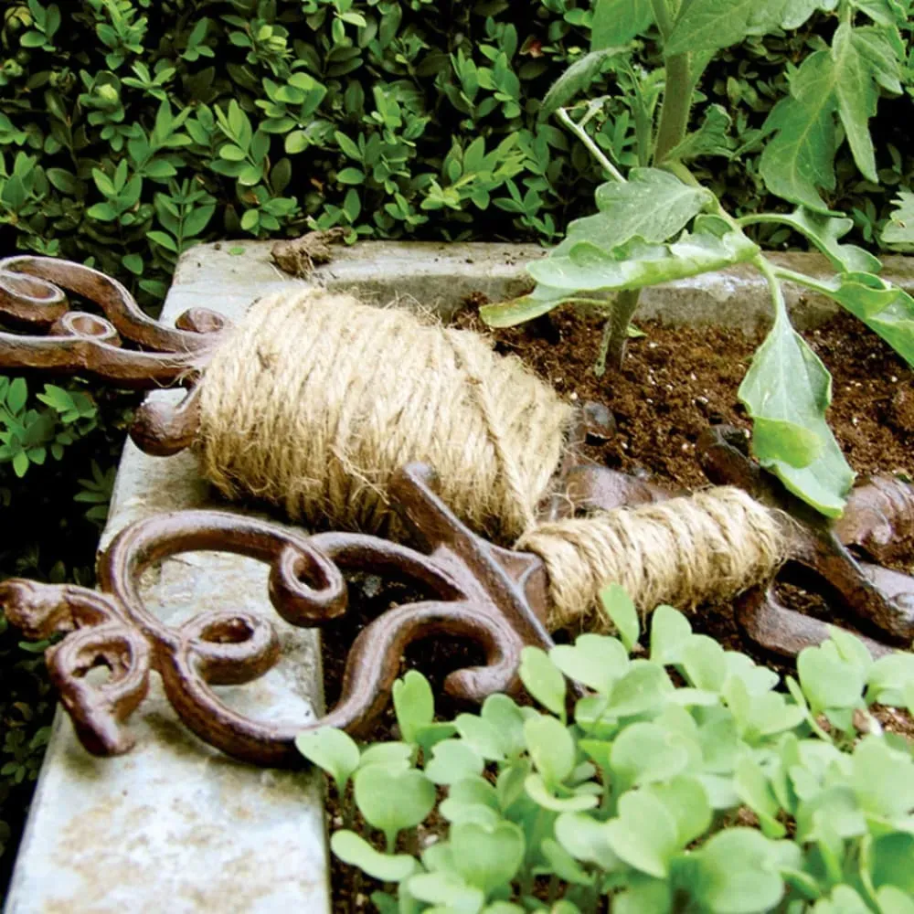 Illustration numéro 3 du produit Cordeau potager fonte 25 m marron